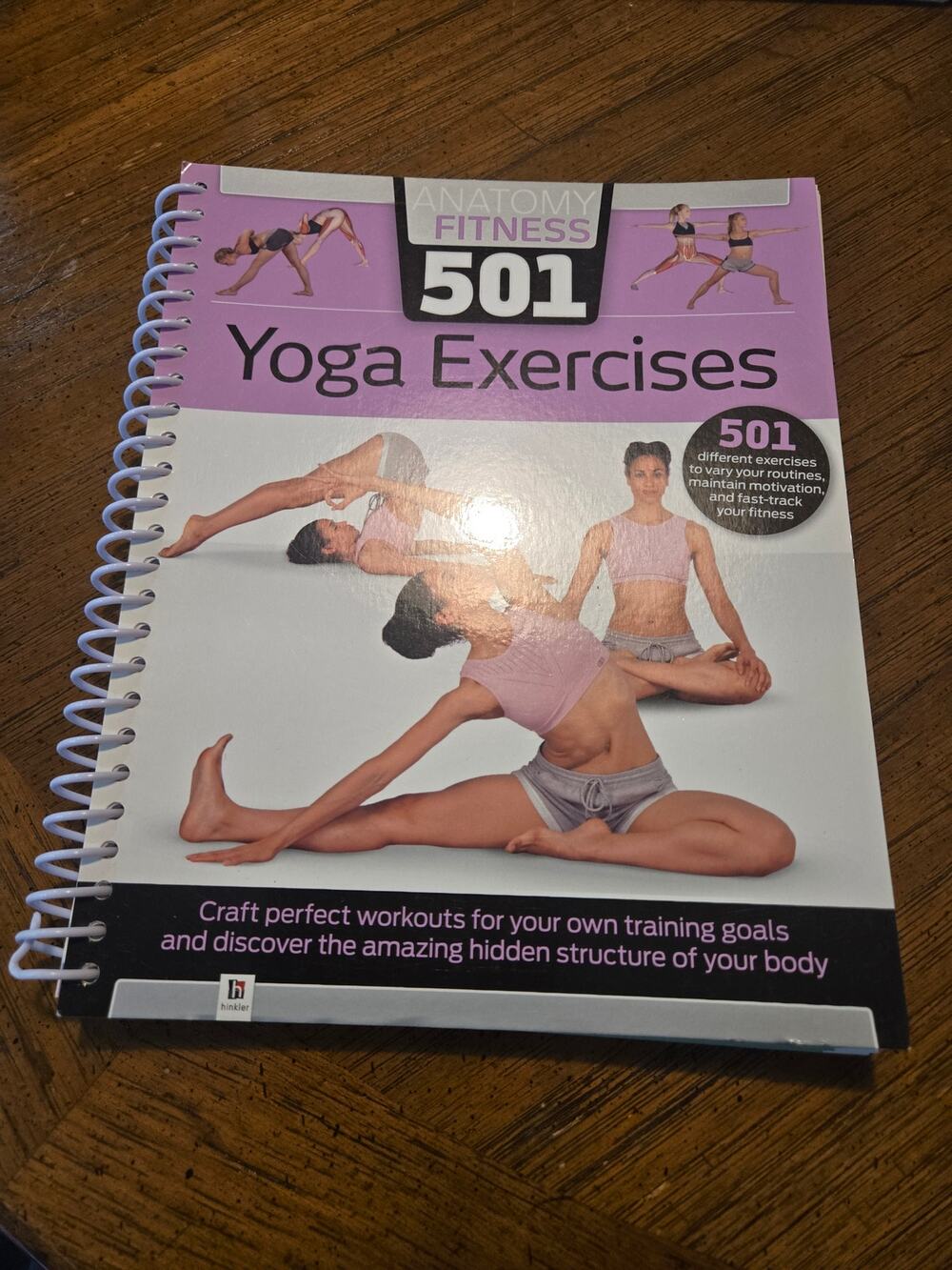 3 Books Anatomy of Fitness Pictures Health Exercise Workout Yoga Weight Free
